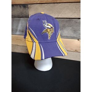 Minnesota Vikings Reebok OSFA Large Cap Hat NFL Sideline Equipment